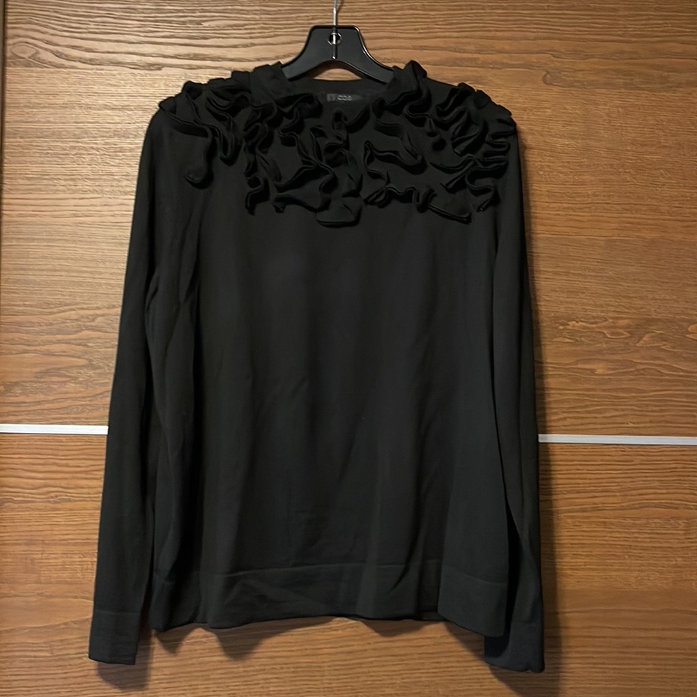 COS Black Sweater